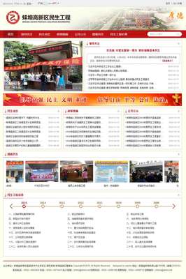蚌埠高新区财政局-合肥网站建设