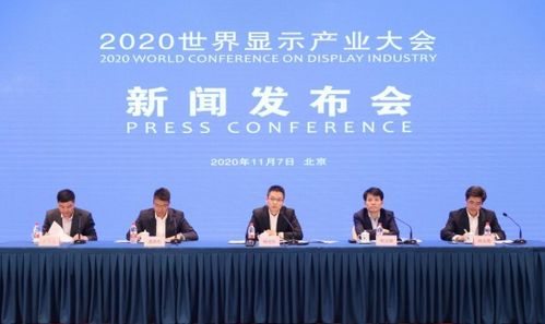 2020世界显示产业大会11月20日在合肥举行